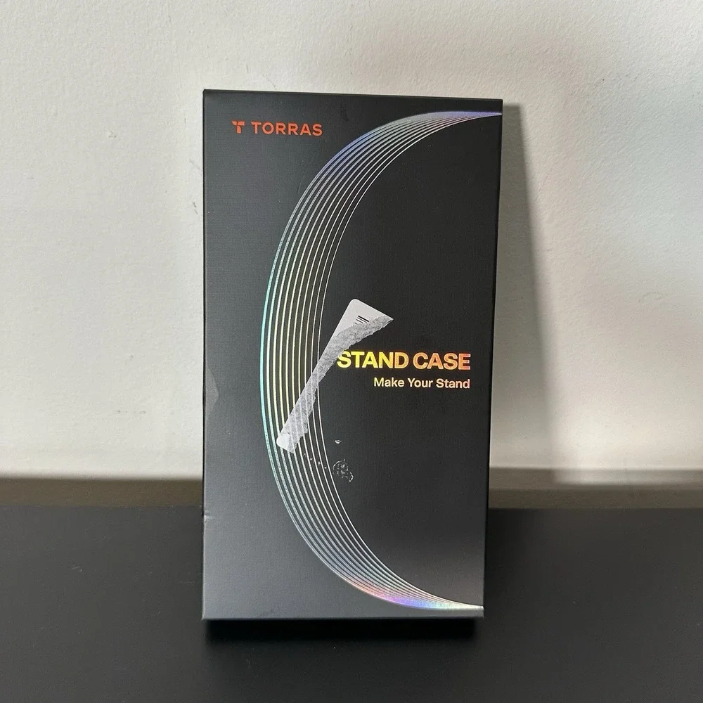 TORRAS Ostand Q1 iPhone 17 Pro Case Guardian Slim Magnetic Ring‎ Kickstand Blue